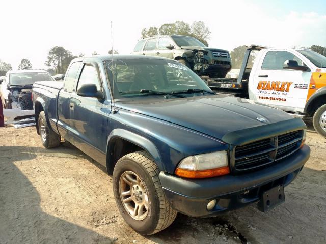 1D7HL32N13S366956 - 2003 DODGE DAKOTA SPO BLUE photo 1