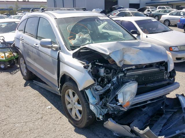 JHLRE48748C071412 - 2008 HONDA CR-V EXL SILVER photo 1