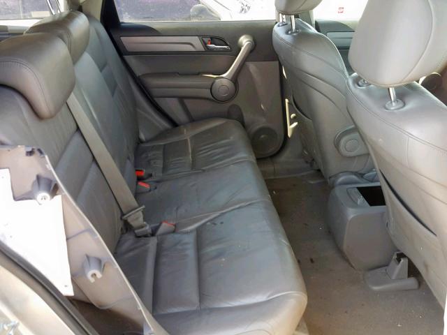 JHLRE48748C071412 - 2008 HONDA CR-V EXL SILVER photo 6