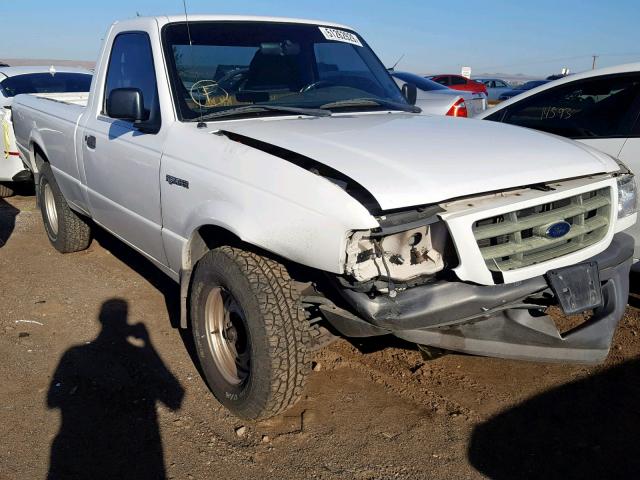 1FTYR10E72PA21139 - 2002 FORD RANGER WHITE photo 1