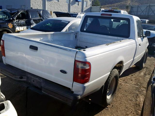 1FTYR10E72PA21139 - 2002 FORD RANGER WHITE photo 4