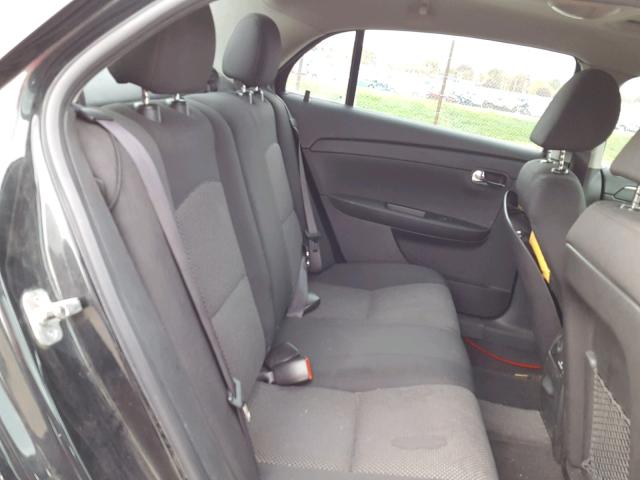 1G1ZC5E1XBF130633 - 2011 CHEVROLET MALIBU 1LT BLACK photo 6