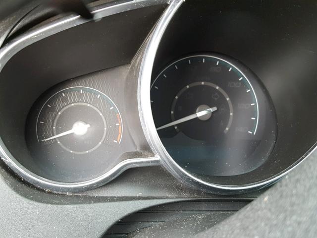 1G1ZC5E1XBF130633 - 2011 CHEVROLET MALIBU 1LT BLACK photo 8