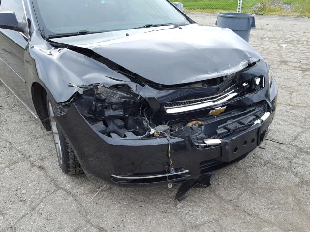 1G1ZC5E1XBF130633 - 2011 CHEVROLET MALIBU 1LT BLACK photo 9