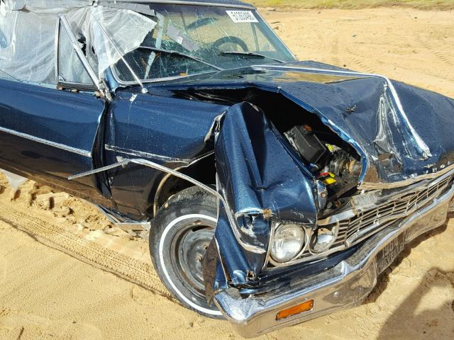 45637B164677 - 1964 CHEVROLET CHEVELLE BLUE photo 9