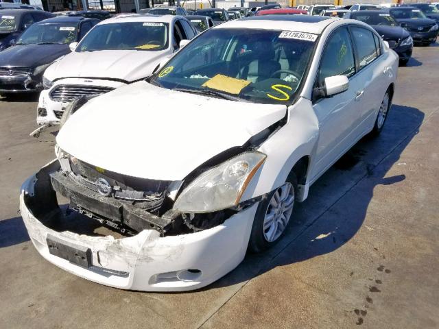 1N4AL2AP7AN478669 - 2010 NISSAN ALTIMA BAS WHITE photo 2