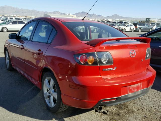 JM1BK323141214541 - 2004 MAZDA 3 S RED photo 3