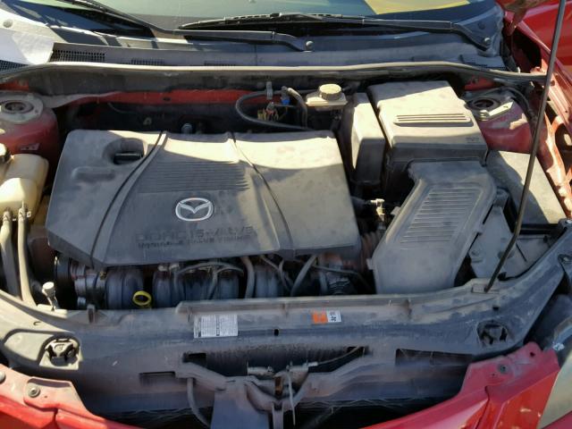 JM1BK323141214541 - 2004 MAZDA 3 S RED photo 7