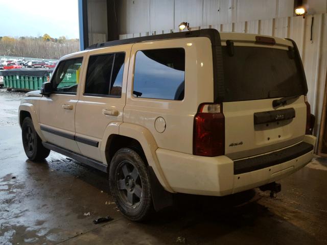 1J8HG48KX8C227758 - 2008 JEEP COMMANDER WHITE photo 3