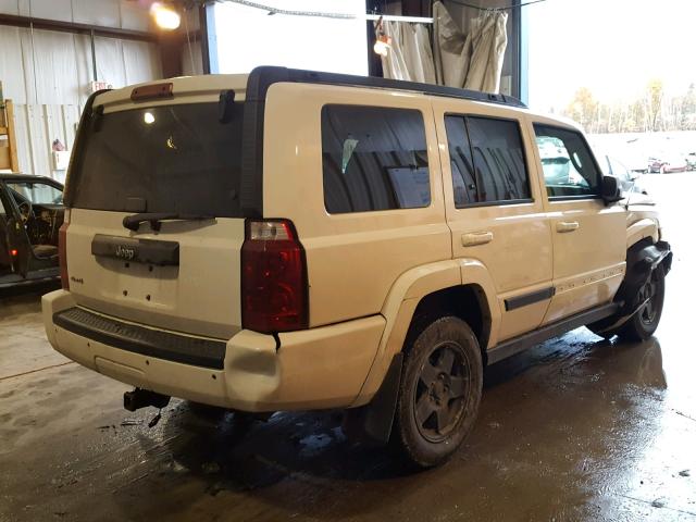 1J8HG48KX8C227758 - 2008 JEEP COMMANDER WHITE photo 4