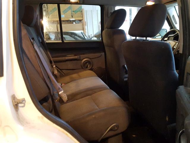 1J8HG48KX8C227758 - 2008 JEEP COMMANDER WHITE photo 6