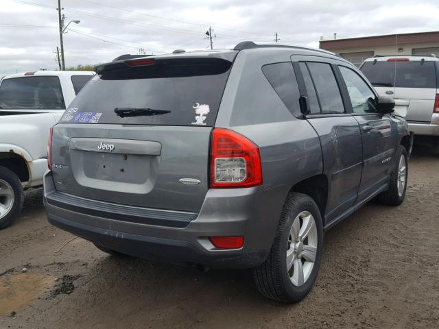 1J4NF1FB4BD279686 - 2011 JEEP COMPASS SP SILVER photo 4