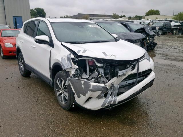 2T3WFREVXJW482846 - 2018 TOYOTA RAV4 ADVEN WHITE photo 1