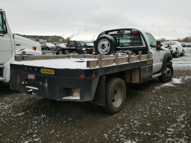 1FDUF4HT8FEC91621 - 2015 FORD F450 SUPER WHITE photo 4