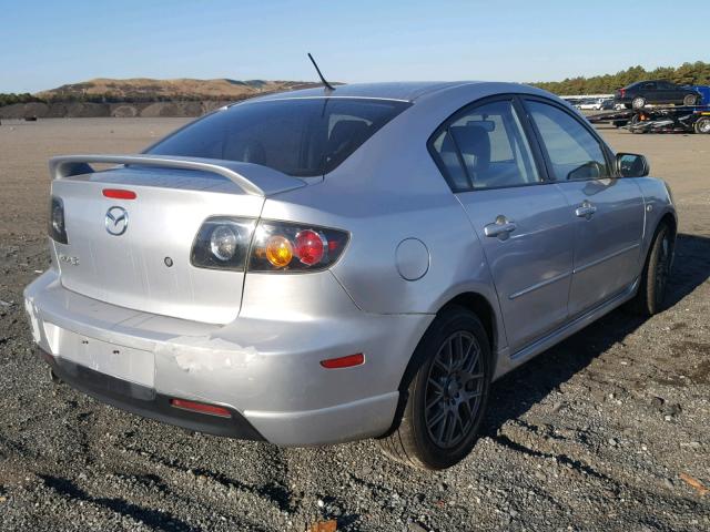 JM1BK323541197632 - 2004 MAZDA 3 S GRAY photo 4