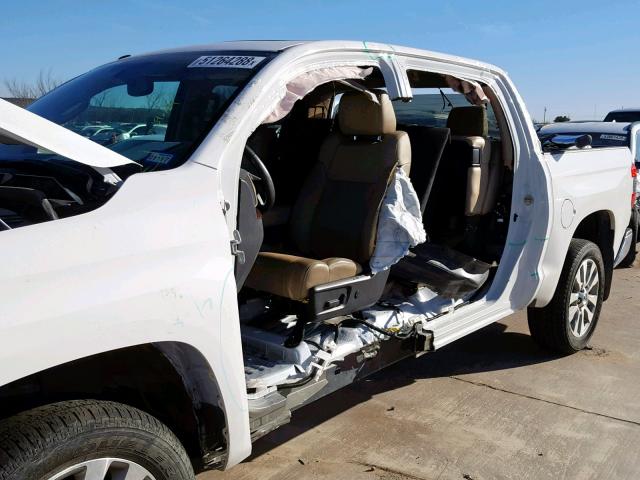 5TFHW5F11EX411808 - 2014 TOYOTA TUNDRA CRE WHITE photo 9