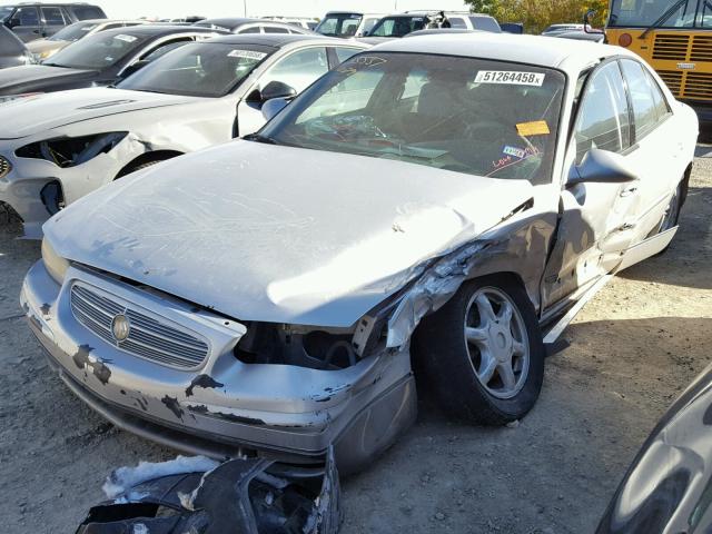 2G4WB55K421168884 - 2002 BUICK REGAL LS SILVER photo 2