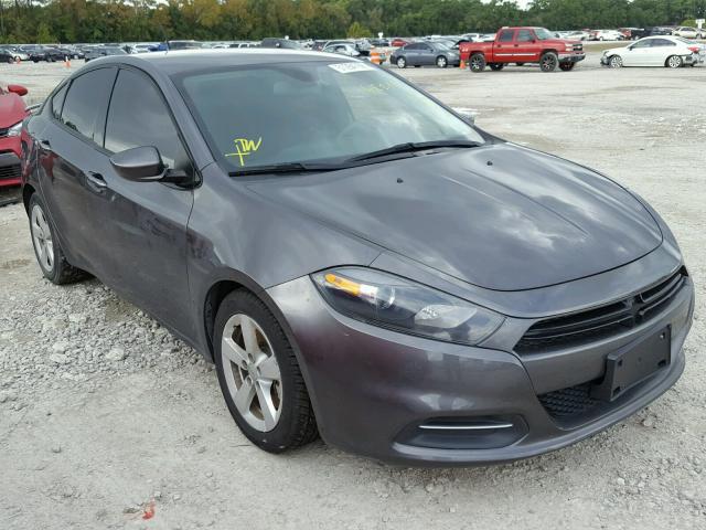 1C3CDFBB1GD592342 - 2016 DODGE DART SXT GRAY photo 1