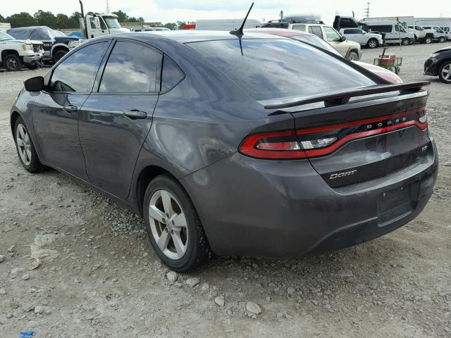 1C3CDFBB1GD592342 - 2016 DODGE DART SXT GRAY photo 3