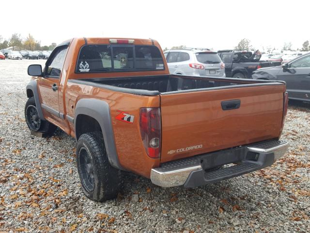 1GCDS146048157986 - 2004 CHEVROLET COLORADO ORANGE photo 3