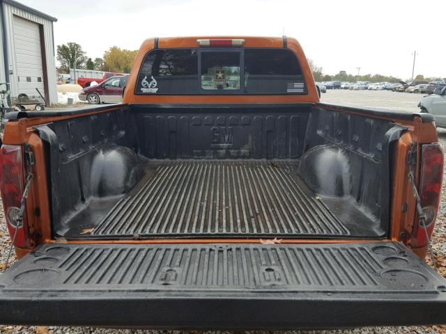 1GCDS146048157986 - 2004 CHEVROLET COLORADO ORANGE photo 6