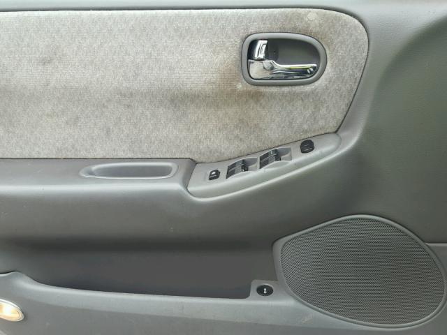 1YVGF22C915225497 - 2001 MAZDA 626 ES SILVER photo 9