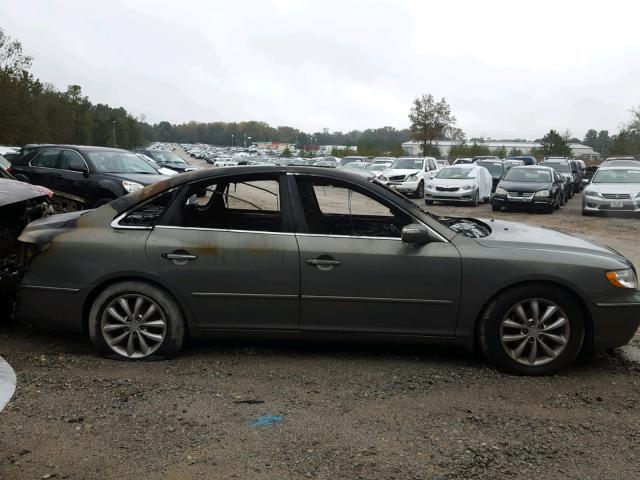 KMHFC46FX7A165817 - 2007 HYUNDAI AZERA SE BURN photo 10