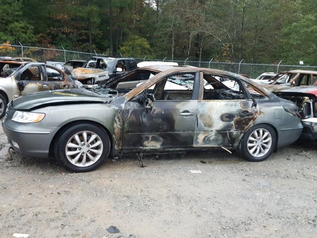 KMHFC46FX7A165817 - 2007 HYUNDAI AZERA SE BURN photo 9