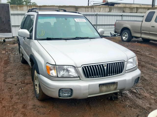 JF1SF65641H768001 - 2001 SUBARU FORESTER S SILVER photo 1