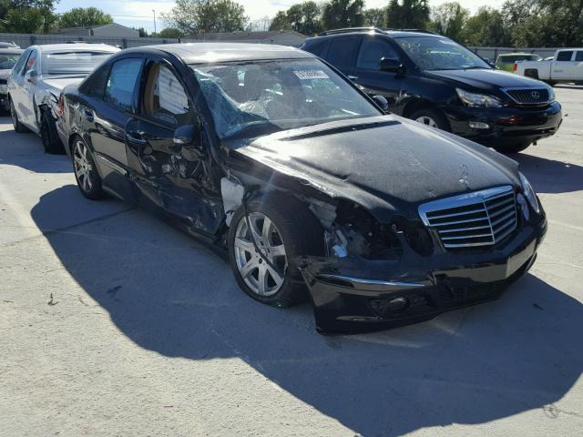 WDBUF56X08B283984 - 2008 MERCEDES-BENZ E 350 BLACK photo 1