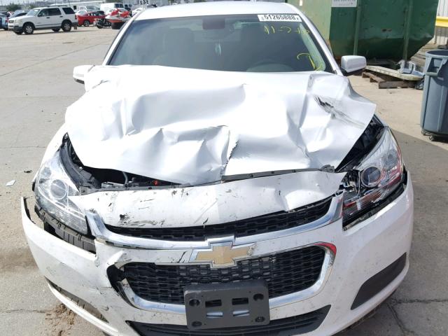 1G11C5SL9FF318553 - 2015 CHEVROLET MALIBU 1LT თეთრი ფოტო 7