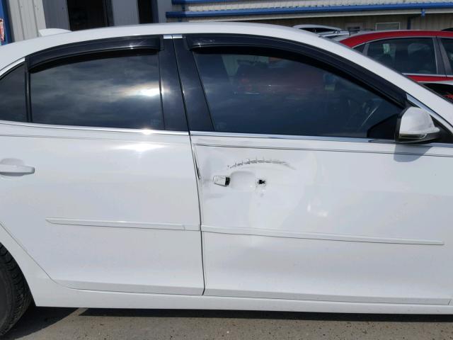 1G11C5SL9FF318553 - 2015 CHEVROLET MALIBU 1LT თეთრი ფოტო 9