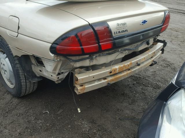 2G1WL52MXW9310940 - 1998 CHEVROLET LUMINA BAS TAN photo 9