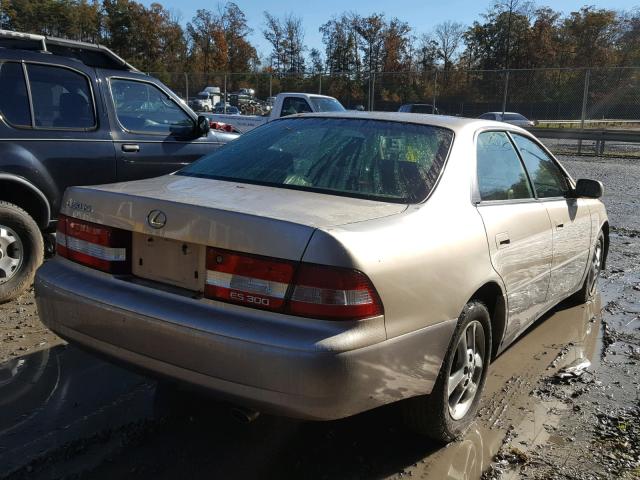 JT8BF28G0Y5087478 - 2000 LEXUS ES 300 GOLD photo 4