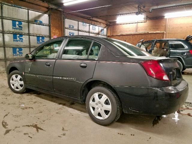 1G8AJ52F04Z172363 - 2004 SATURN ION LEVEL BLACK photo 3