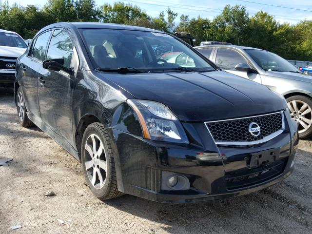 3N1AB6AP8CL751029 - 2012 NISSAN SENTRA 2.0 BLACK photo 1