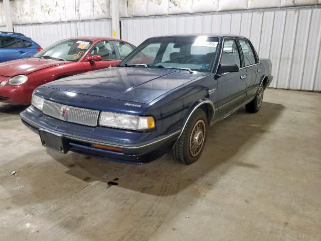 1G3AL54N9N6422416 - 1992 OLDSMOBILE CUTLASS CI 蓝色 照片 2
