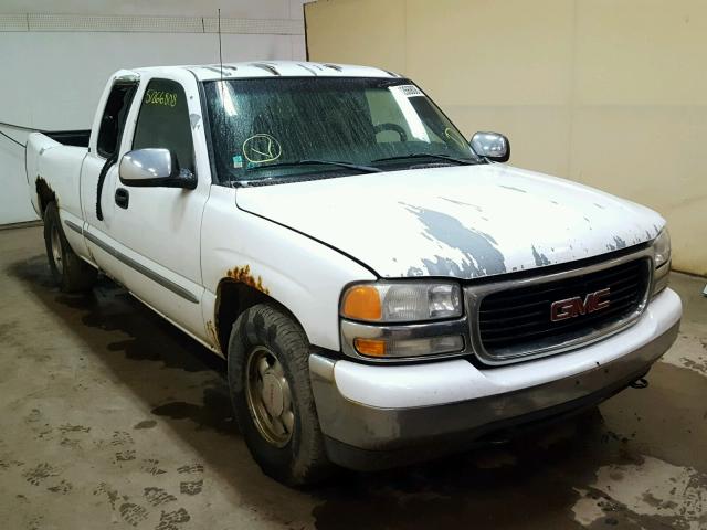 2GTEC19V221415989 - 2002 GMC NEW SIERRA WHITE photo 1