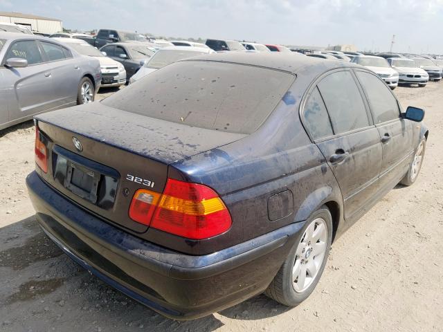 WBAEV33412KL69753 - 2002 BMW 325 I BLUE photo 4