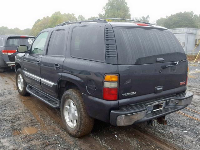 1GKEK13Z24J272084 - 2004 GMC YUKON GRAY photo 3