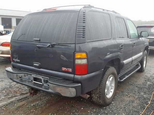 1GKEK13Z24J272084 - 2004 GMC YUKON GRAY photo 4