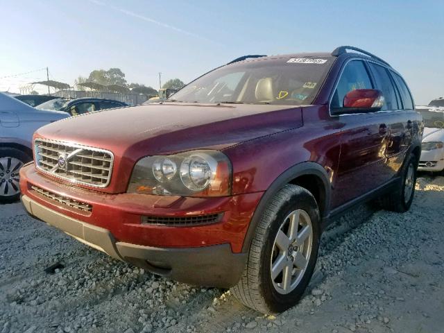 YV4CY982571350144 - 2007 VOLVO XC90 3.2 BURGUNDY photo 2