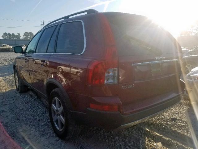 YV4CY982571350144 - 2007 VOLVO XC90 3.2 BURGUNDY photo 3