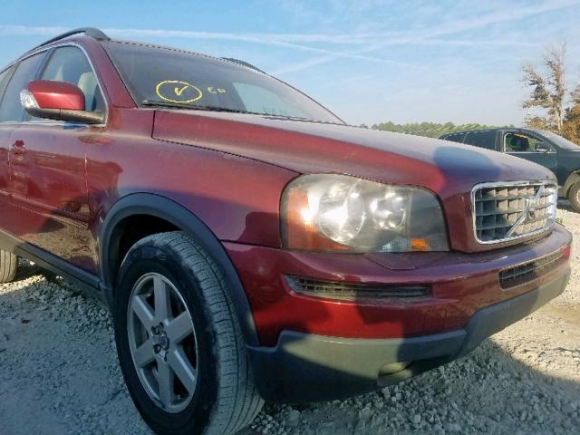 YV4CY982571350144 - 2007 VOLVO XC90 3.2 BURGUNDY photo 9