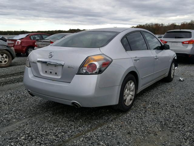 1N4AL2AP8CC123234 - 2012 NISSAN ALTIMA BAS SILVER photo 4