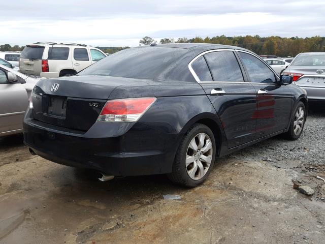 5KBCP3F88AB006978 - 2010 HONDA ACCORD EXL BLACK photo 4