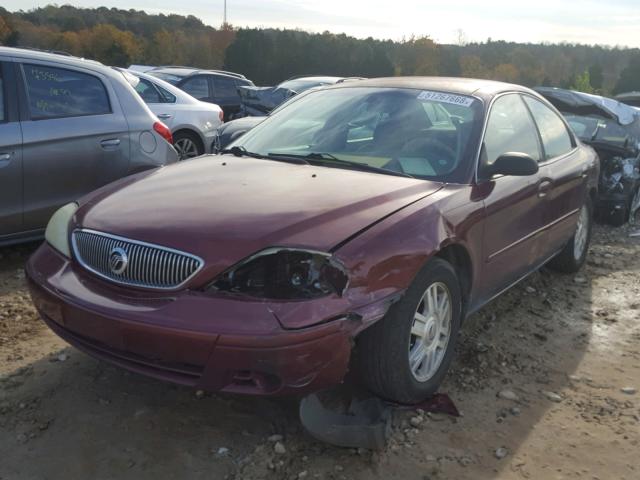 1MEFM50285A605171 - 2005 MERCURY SABLE GS BURGUNDY photo 2