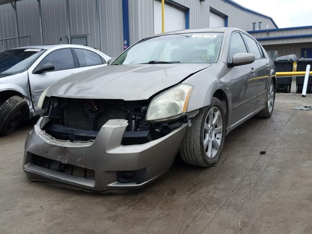 1N4BA41E37C849643 - 2007 NISSAN MAXIMA SE TAN photo 2