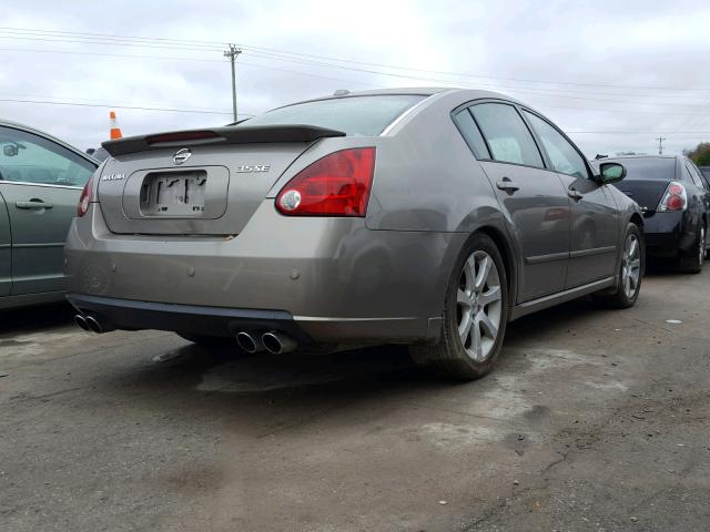 1N4BA41E37C849643 - 2007 NISSAN MAXIMA SE TAN photo 4