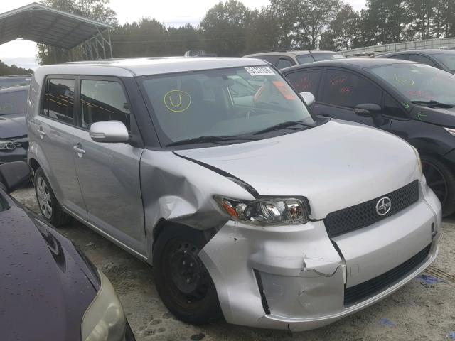 JTLKE50E091069527 - 2009 TOYOTA SCION XB SILVER photo 1